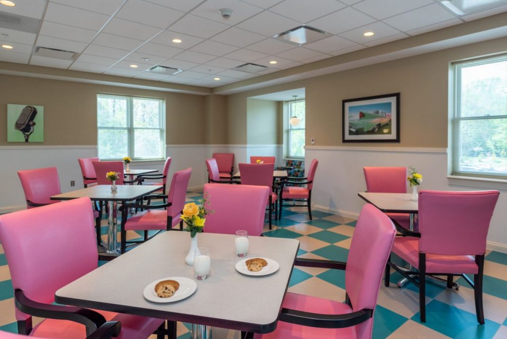 Ginger Cove Independent Living Retro Diner