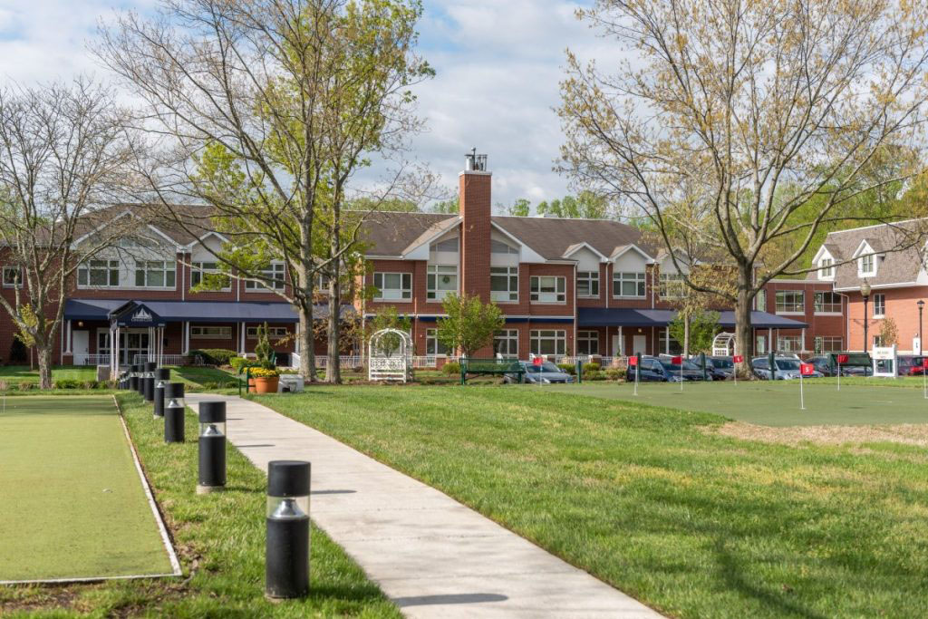 Ginger Cove croquet court