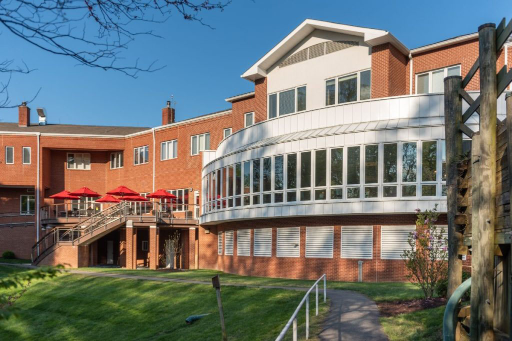 Ginger Cove dining room windows exterior