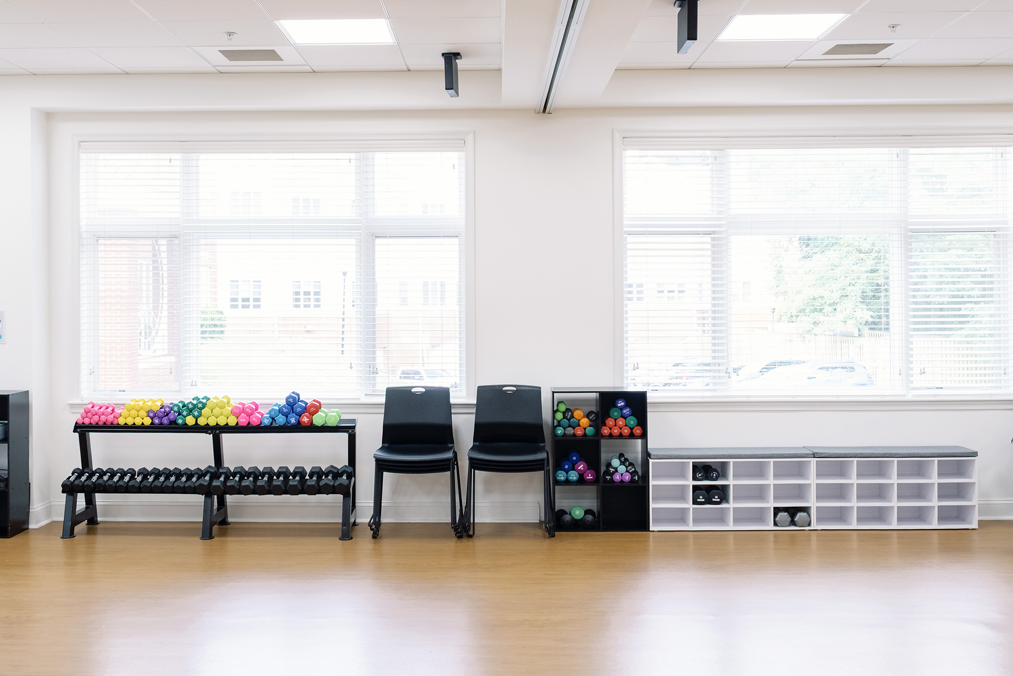 Ginger Cove activity room materials