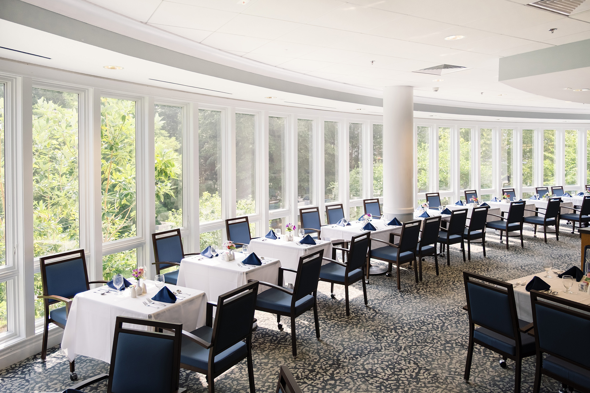 Ginger Cove dining room windows