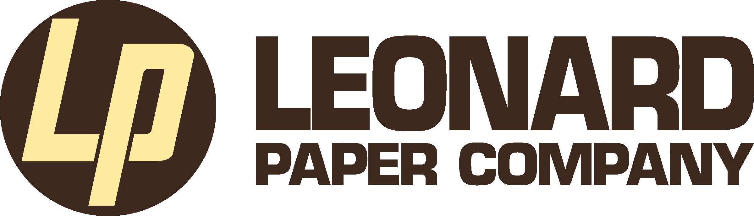 Leonard Paper Company Logo Leonard Paper Company Logo